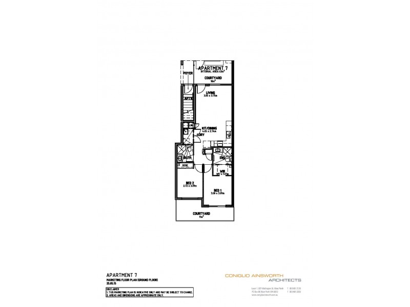 7/33 Cooper Street, Mandurah WA 6210 Floorplan