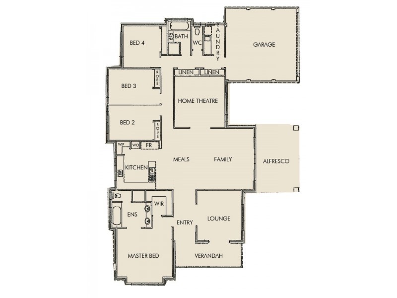 23 Pacifica Way, Dudley Park WA 6210 Floorplan