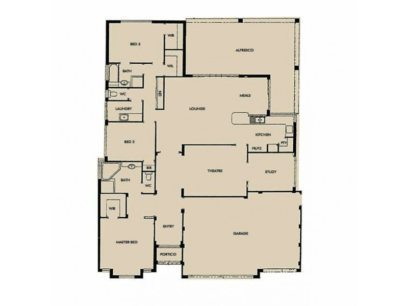 33 Cervantes Drive, Erskine WA 6210 Floorplan