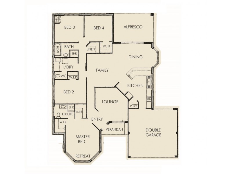 50 Summerlea Avenue, Meadow Springs WA 6210 Floorplan