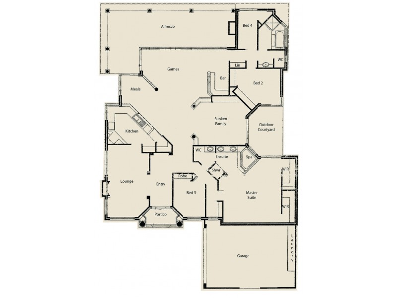 39 Pateman Place, South Yunderup WA 6208 Floorplan