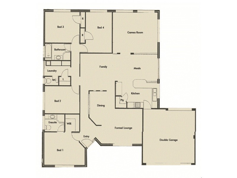 26 Suncrest Meander, Meadow Springs WA 6210 Floorplan