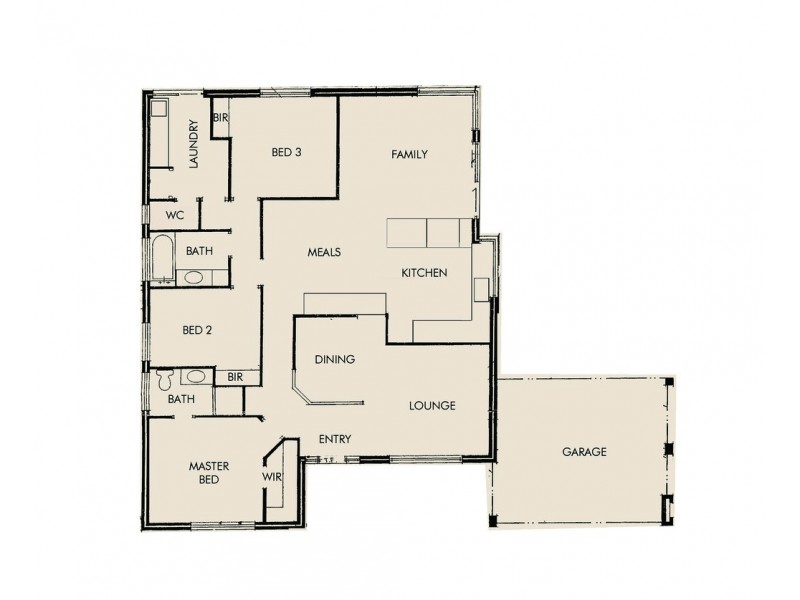 26 Waterville Retreat, Meadow Springs WA 6210 Floorplan