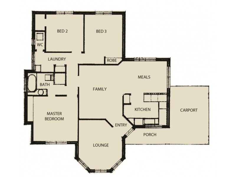 14B Cox Street, Mandurah WA 6210 Floorplan