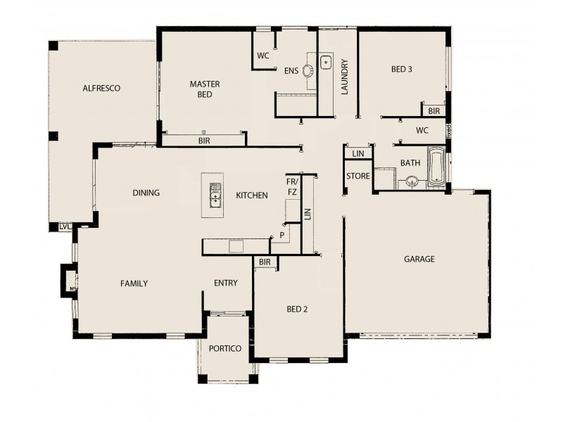 4 Denison Court, Erskine WA 6210 Floorplan