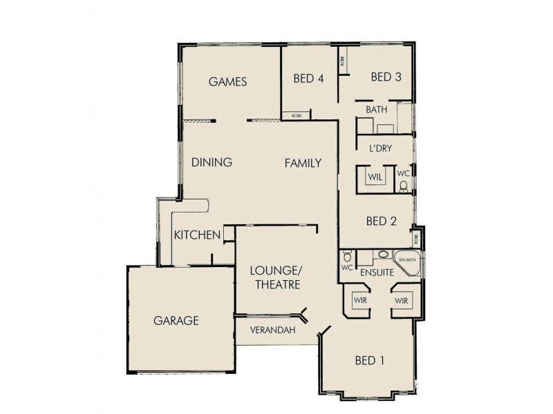 83 Meadow Springs Drive, Meadow Springs WA 6210 Floorplan