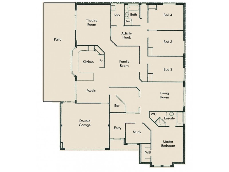 1 Magnolia Rise, Halls Head WA 6210 Floorplan