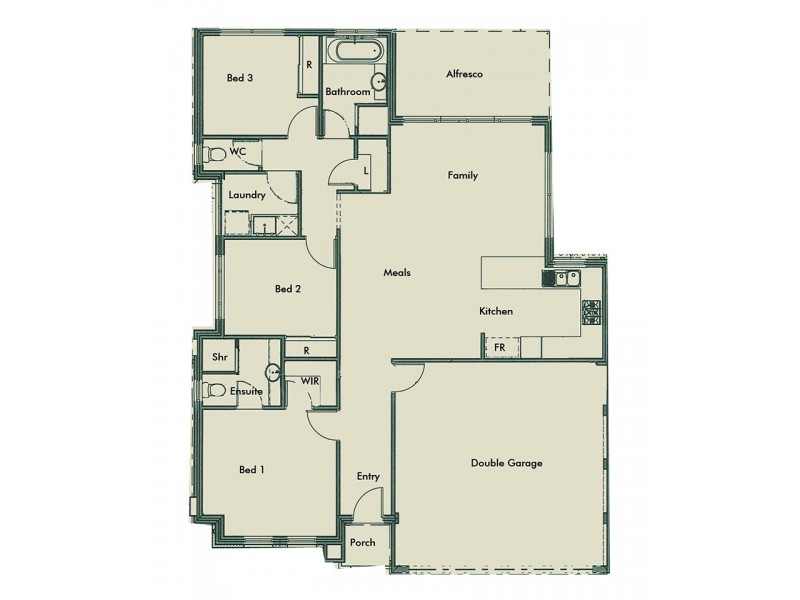 6 Cujong Road, Falcon WA 6210 Floorplan