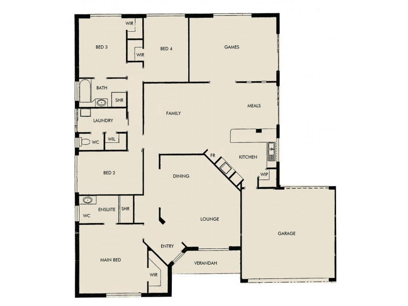 15 Willoughbridge Crescent, Erskine WA 6210 Floorplan