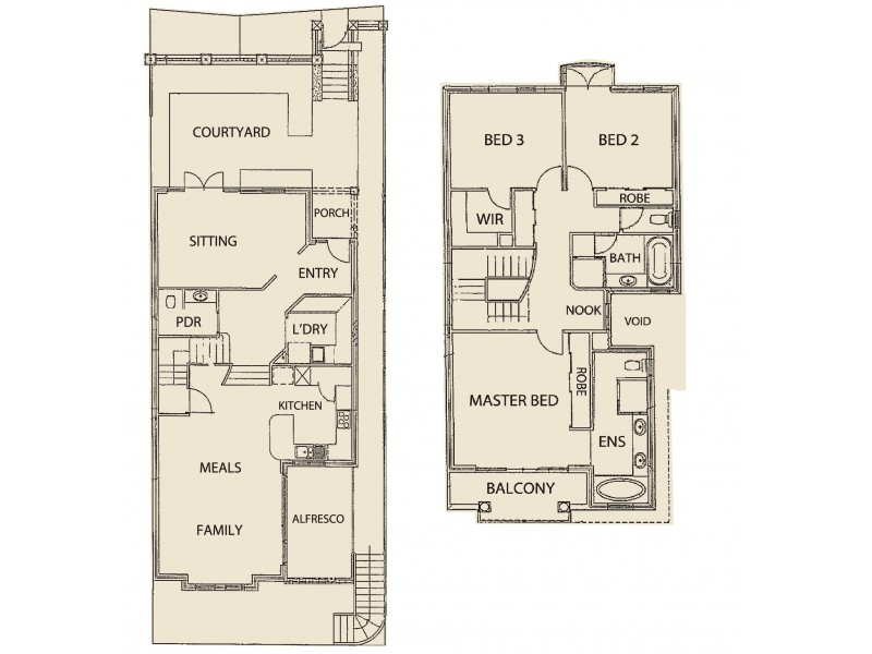 6/2 The Pass, Dawesville WA 6211 Floorplan