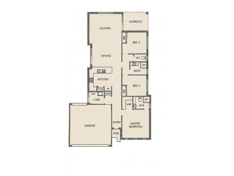 3 Marro Lane, Falcon WA 6210 Floorplan