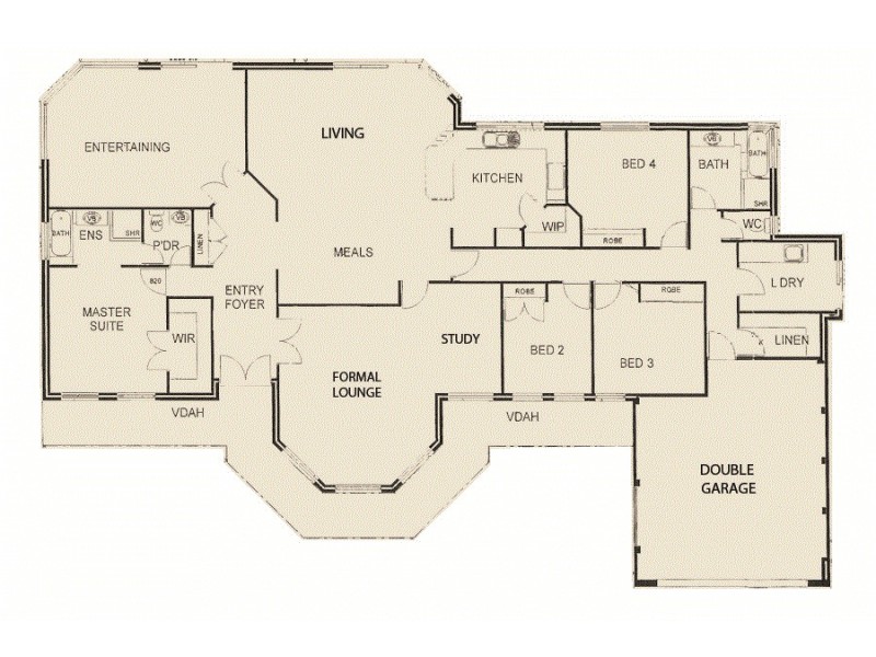 14 Crescent Drive, Bouvard WA 6211 Floorplan