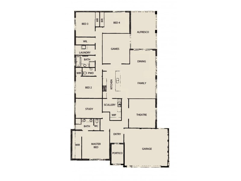 35 Cervantes Drive, Erskine WA 6210 Floorplan