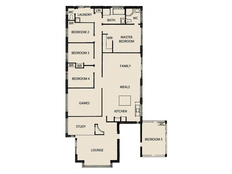 32 Fairway Crescent, Meadow Springs WA 6210 Floorplan