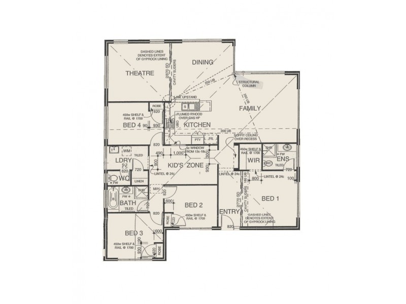 12 Dalona Parkway, Lakelands WA 6180 Floorplan