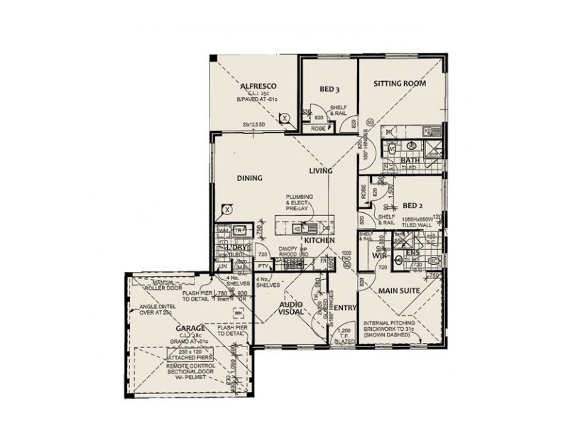5 Nerrena Court, Greenfields WA 6210 Floorplan