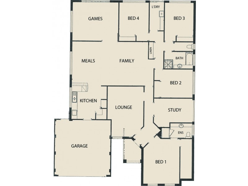 66 Buckingham Drive, Wannanup WA 6210 Floorplan