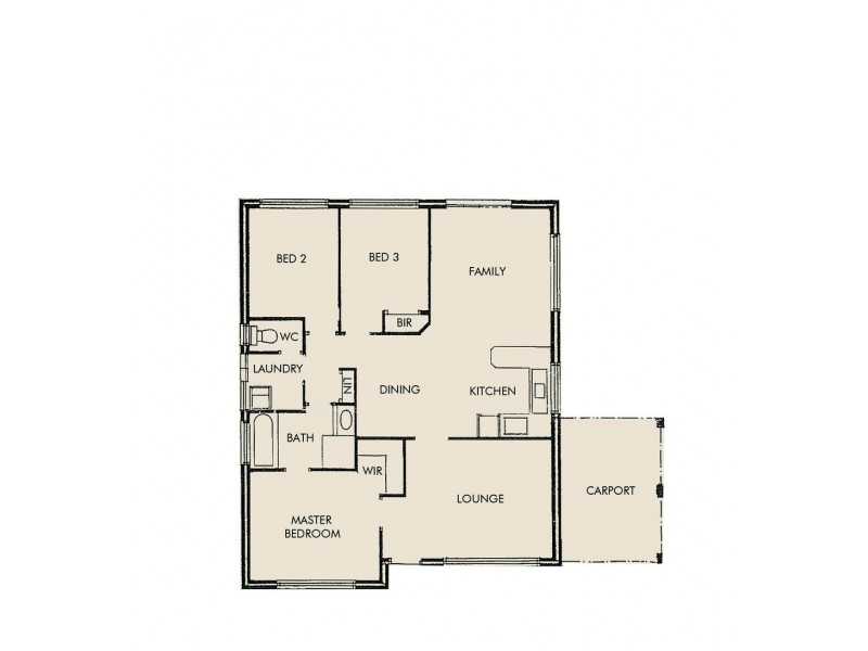 1/17 Wildair Court, Greenfields WA 6210 Floorplan