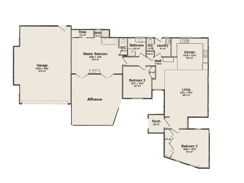 1 Curlew Street, Dudley Park WA 6210 Floorplan