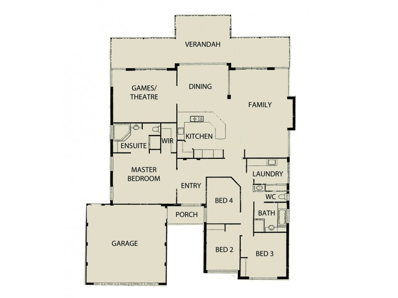 12 Hideaway Cove, Halls Head WA 6210 Floorplan