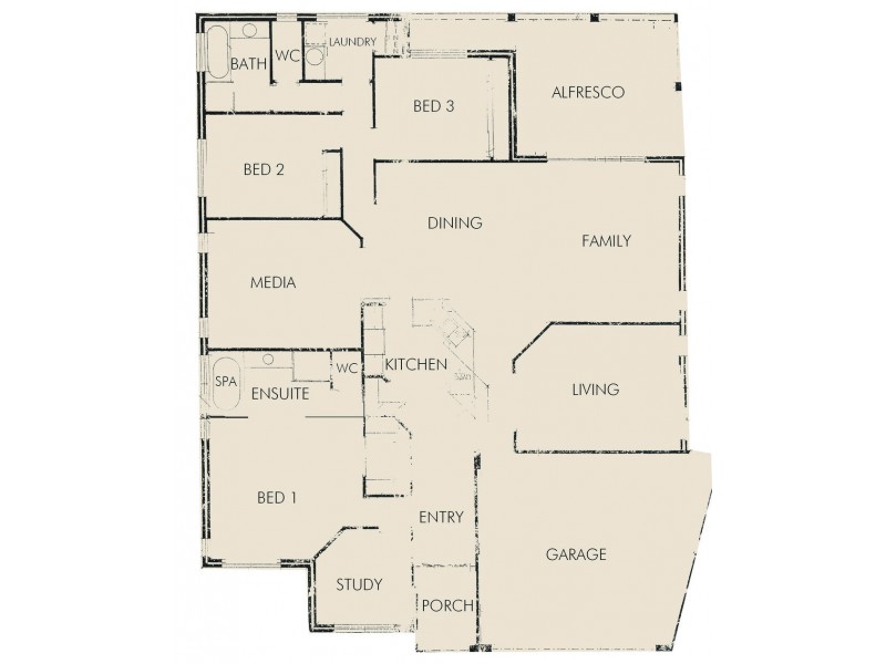 1 Onslow Court, Erskine WA 6210 Floorplan