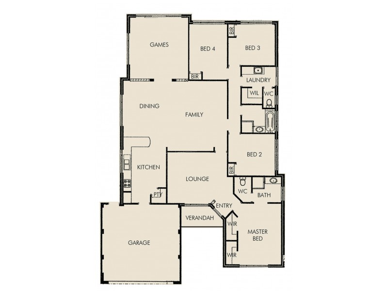 219 Peelwood Parade, Halls Head WA 6210 Floorplan