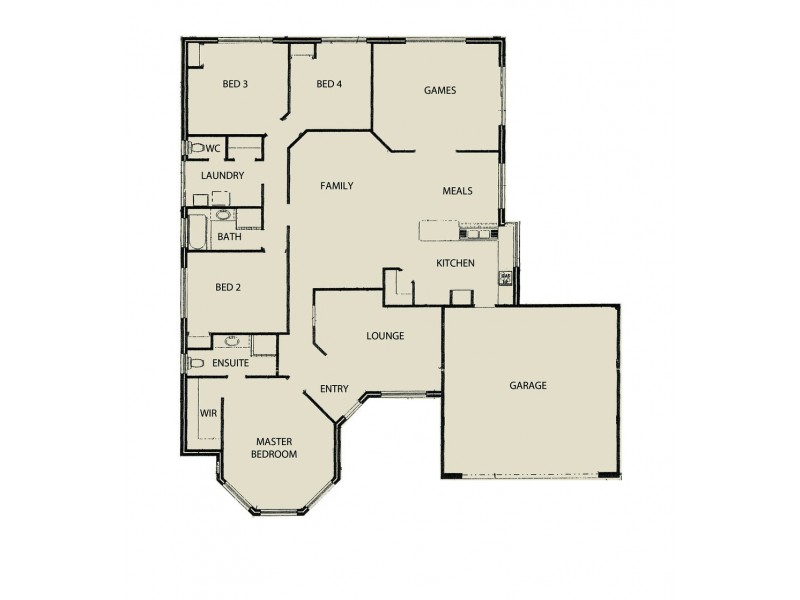 72 Cheyne Court, Pinjarra WA 6208 Floorplan