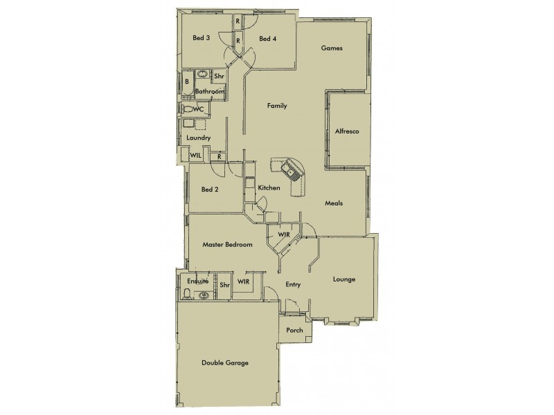 13 Tetrarose Parkway, Erskine WA 6210 Floorplan