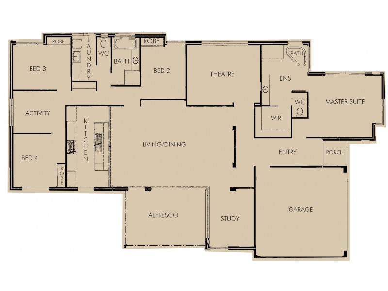 311 Peelwood Parade, Halls Head WA 6210 Floorplan