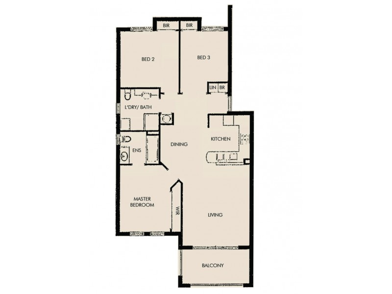 45/206 Mary Street, Halls Head WA 6210 Floorplan