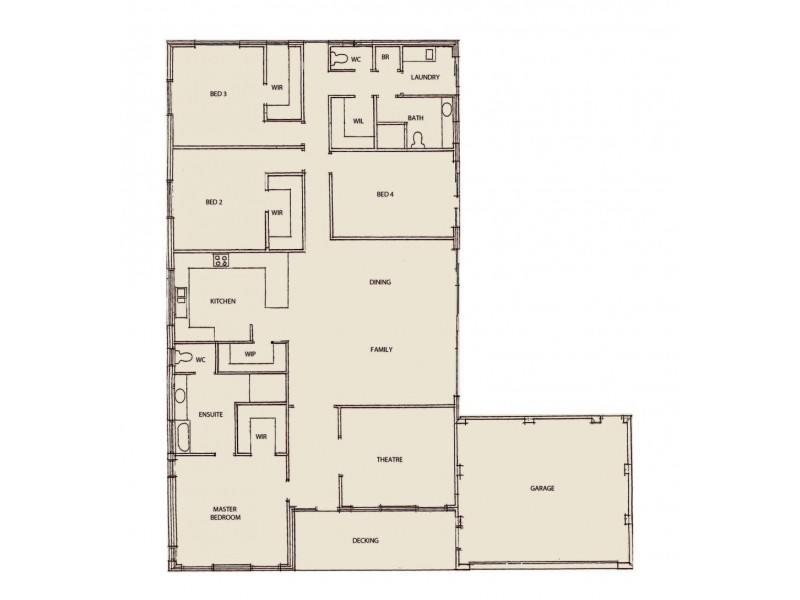 852 Atkins Road, North Dandalup WA 6207 Floorplan