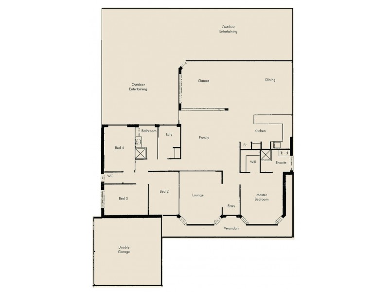 6 Pioneer Court, Bouvard WA 6211 Floorplan