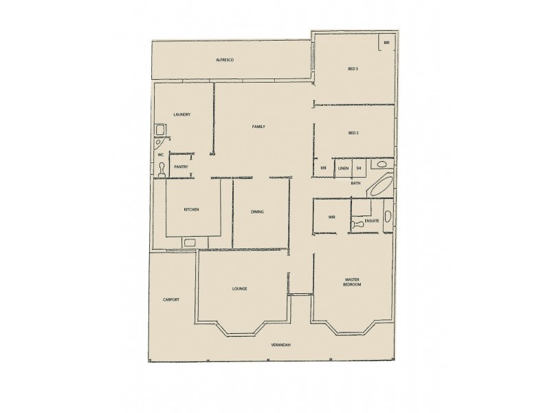 9 Macquarie Drive, Coodanup WA 6210 Floorplan