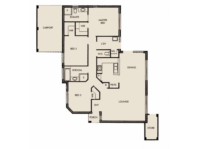 3/18 Binnar Court, Erskine WA 6210 Floorplan