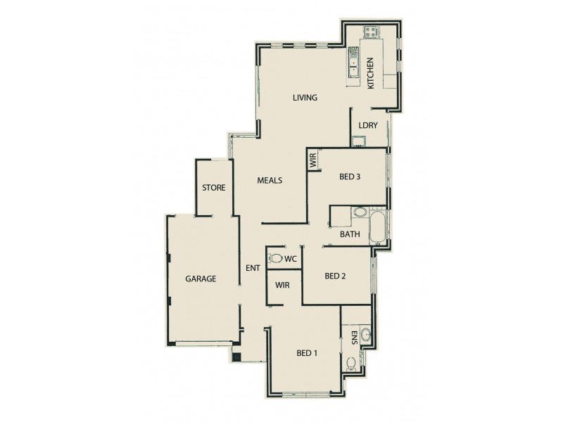 1B Hobley Street, Mandurah WA 6210 Floorplan