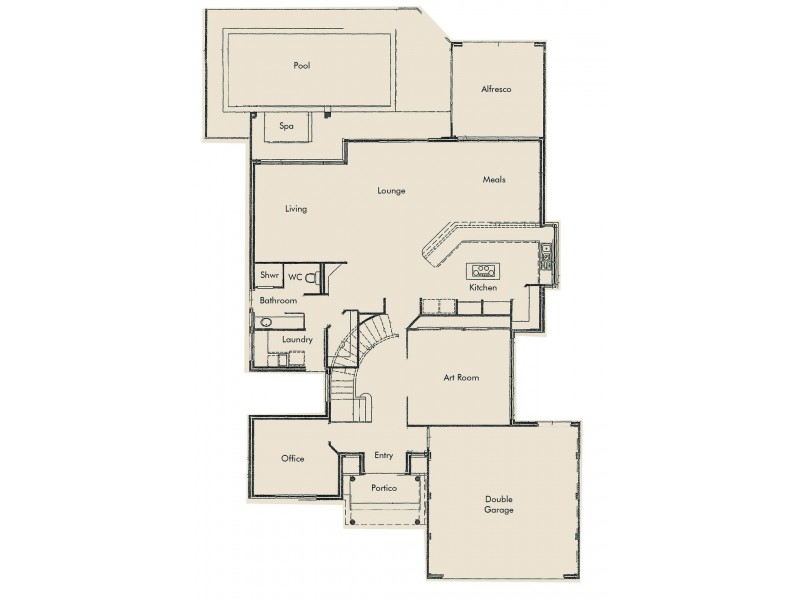 14 Syrenka Turn, Halls Head WA 6210 Floorplan