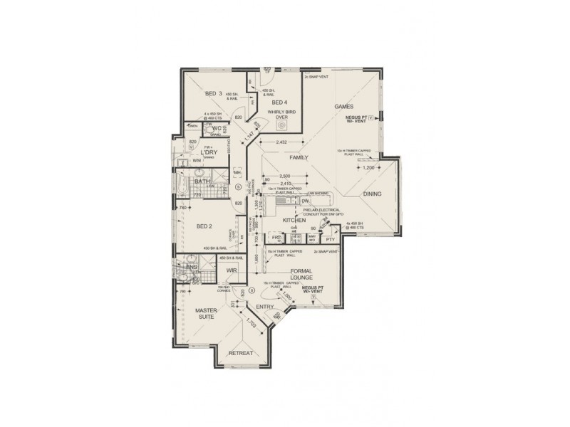 38 Mariners Cove Drive, Dudley Park WA 6210 Floorplan