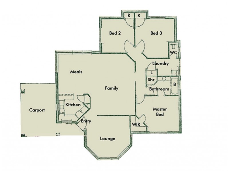 5 Augusta Mews, Meadow Springs WA 6210 Floorplan