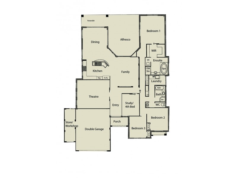 30 Sunset Circle, Pinjarra WA 6208 Floorplan