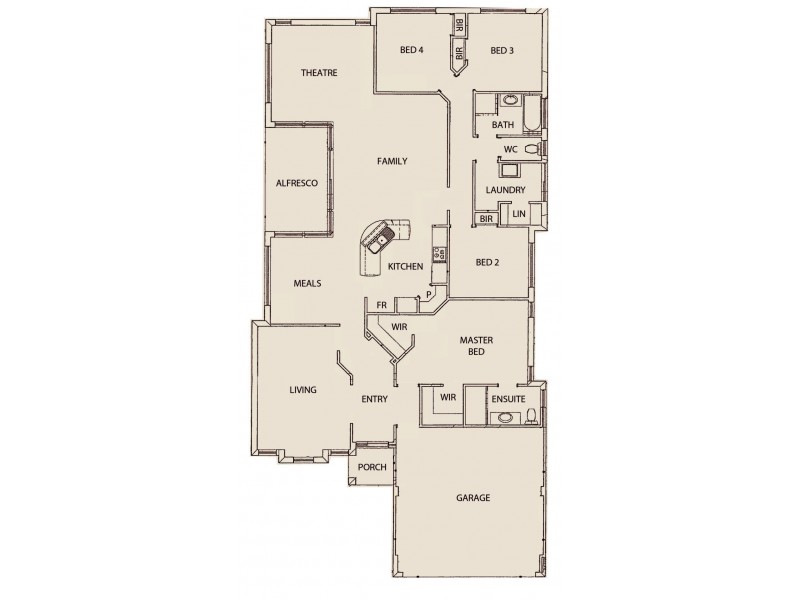 129 Peelwood Parade, Halls Head WA 6210 Floorplan