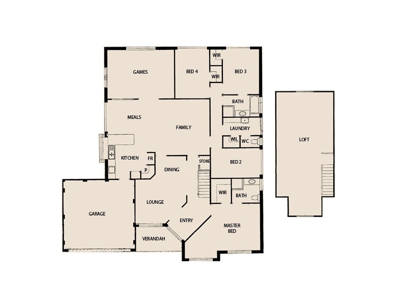 45 Mariners Cove Drive, Dudley Park WA 6210 Floorplan