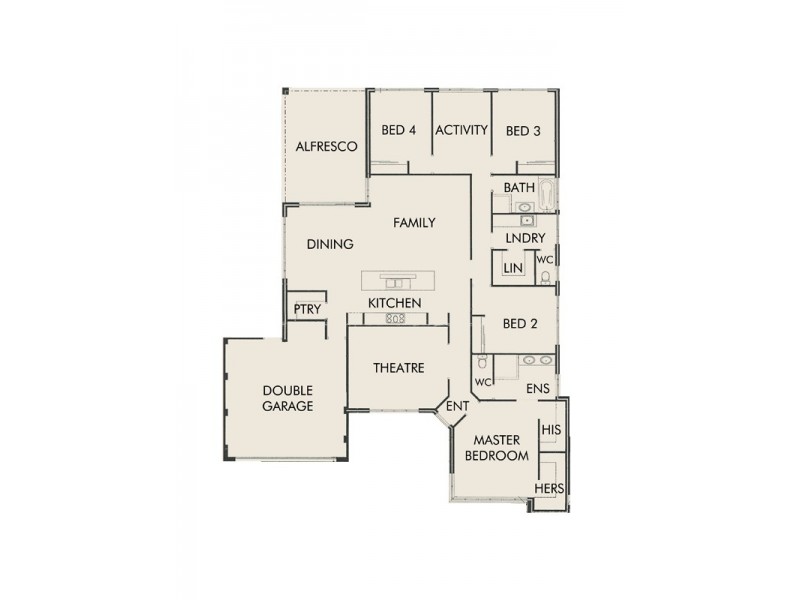 24 Senecio Way, Halls Head WA 6210 Floorplan