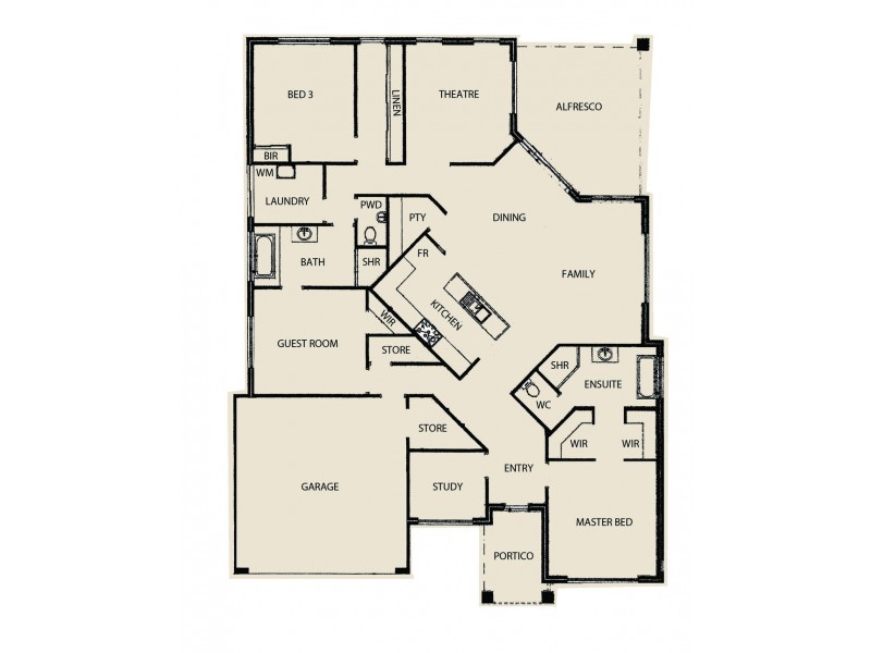 7A Paull Street, Furnissdale WA 6209 Floorplan