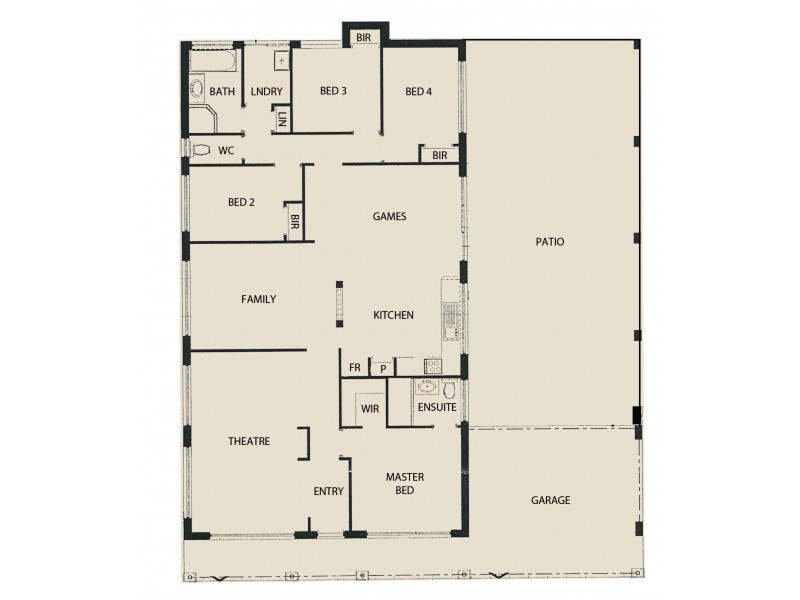 5 Medford Court, Meadow Springs WA 6210 Floorplan