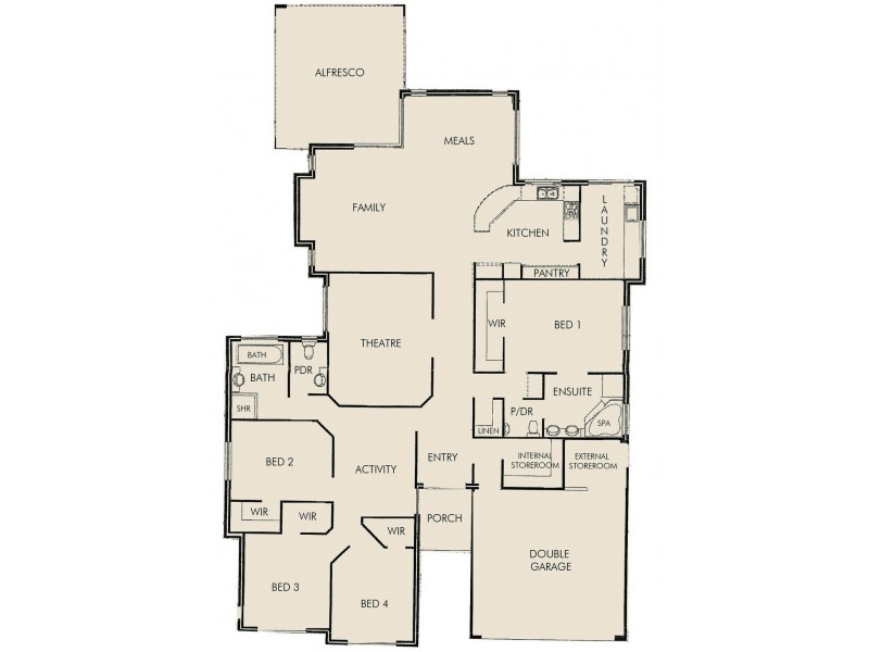27 Fairborn Retreat, Meadow Springs WA 6210 Floorplan