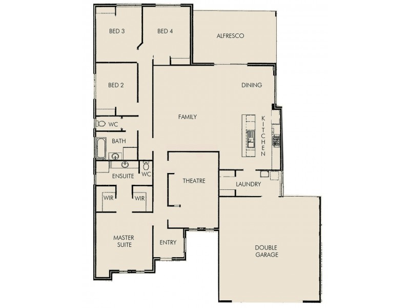 49 Len Howard Drive, Erskine WA 6210 Floorplan