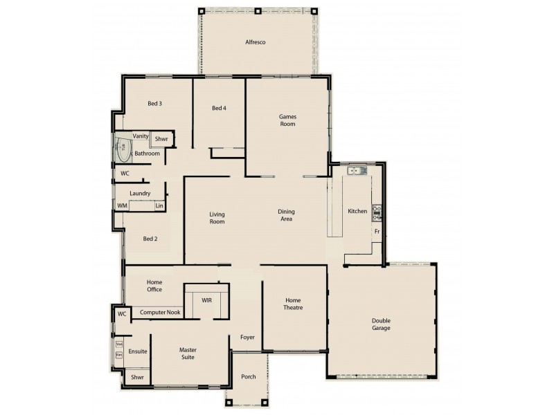 82 Flinders Street, Falcon WA 6210 Floorplan