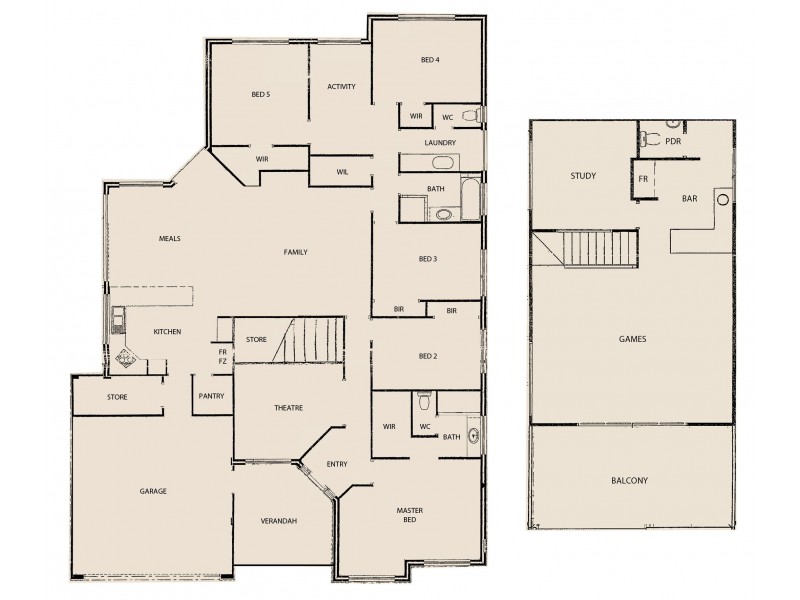 29 Hibbertia Follow, Halls Head WA 6210 Floorplan