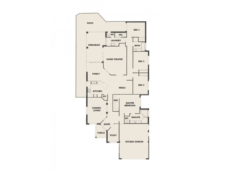 25 Grayswood Retreat, Erskine WA 6210 Floorplan