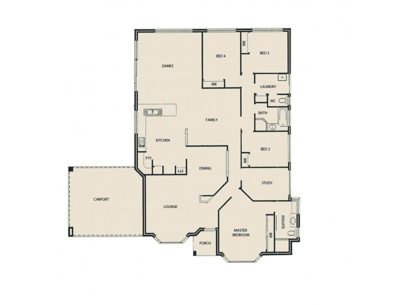 3 Birtles Grove, Erskine WA 6210 Floorplan